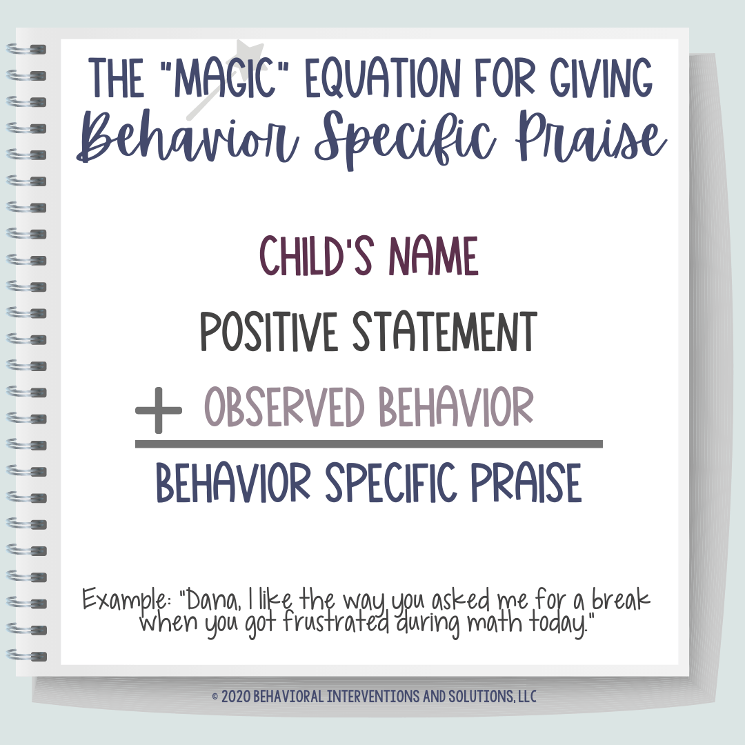 My Top Three Ways to Deliver Effective BehaviorSpecific Praise BIAS