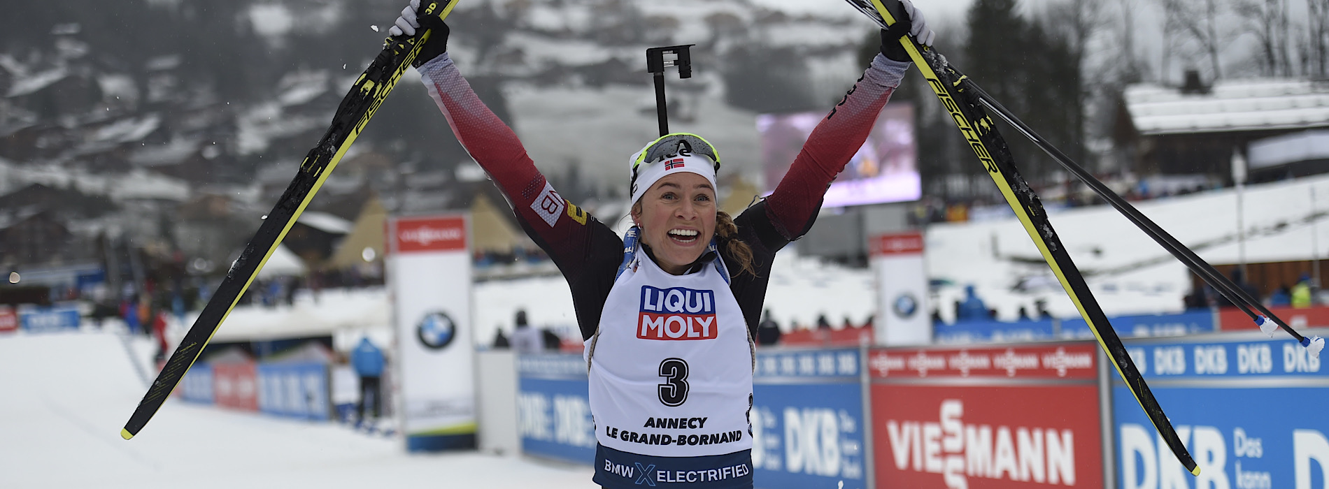 Tiril Eckhoff gewinnt Verfolgung, deutsches Team enttäuscht Biathlon