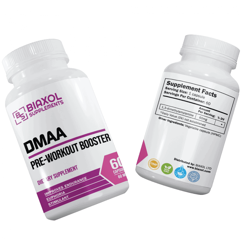 DMAA Suplemento PreEntrenamiento Biaxol Supplements