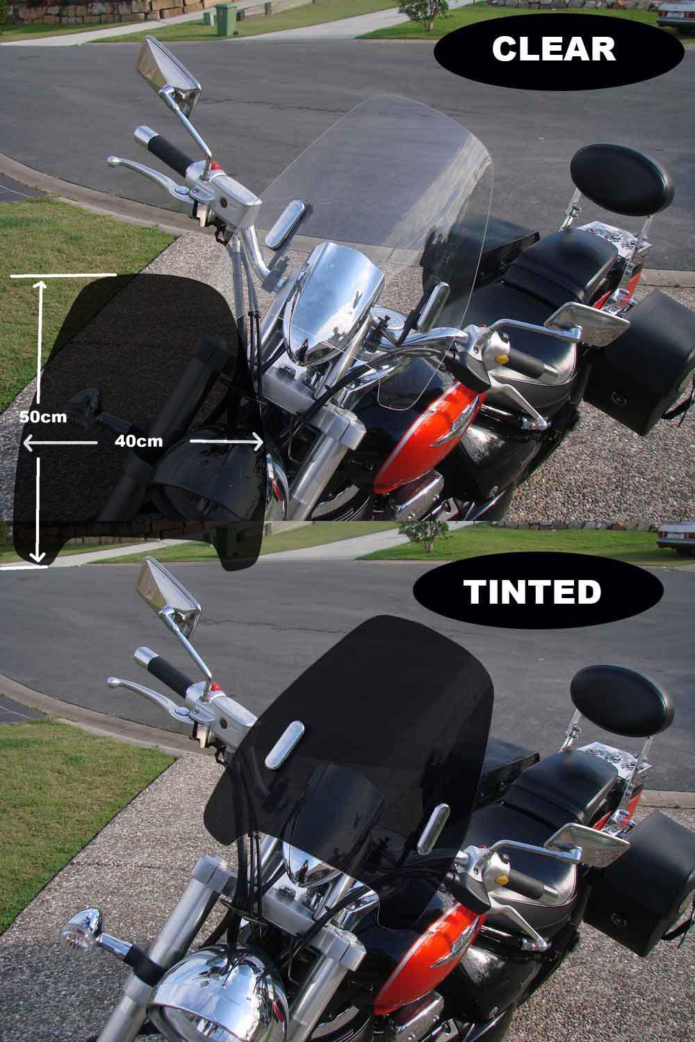 Motorcycle Windscreen/Windshield Bibble Bar