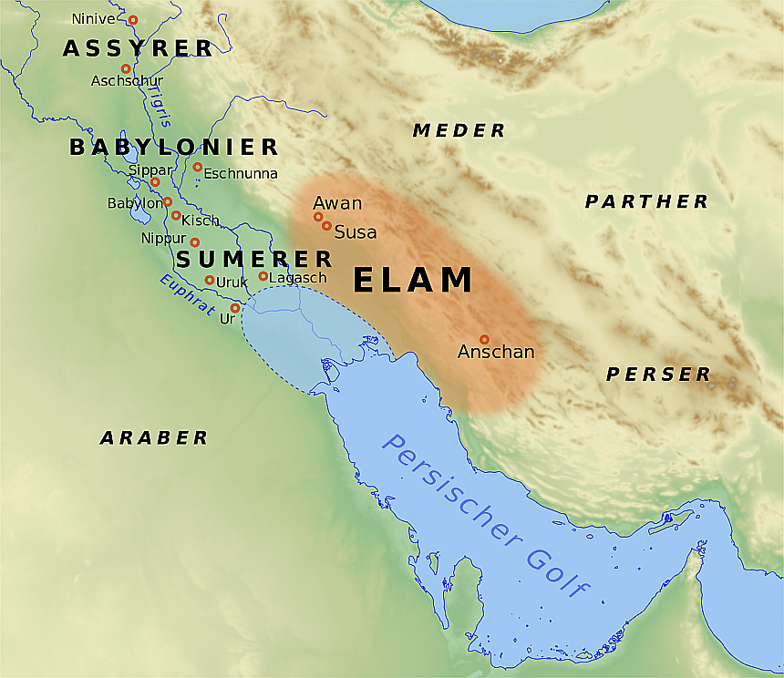 Exodus aus Elam und nicht aus Ägypten