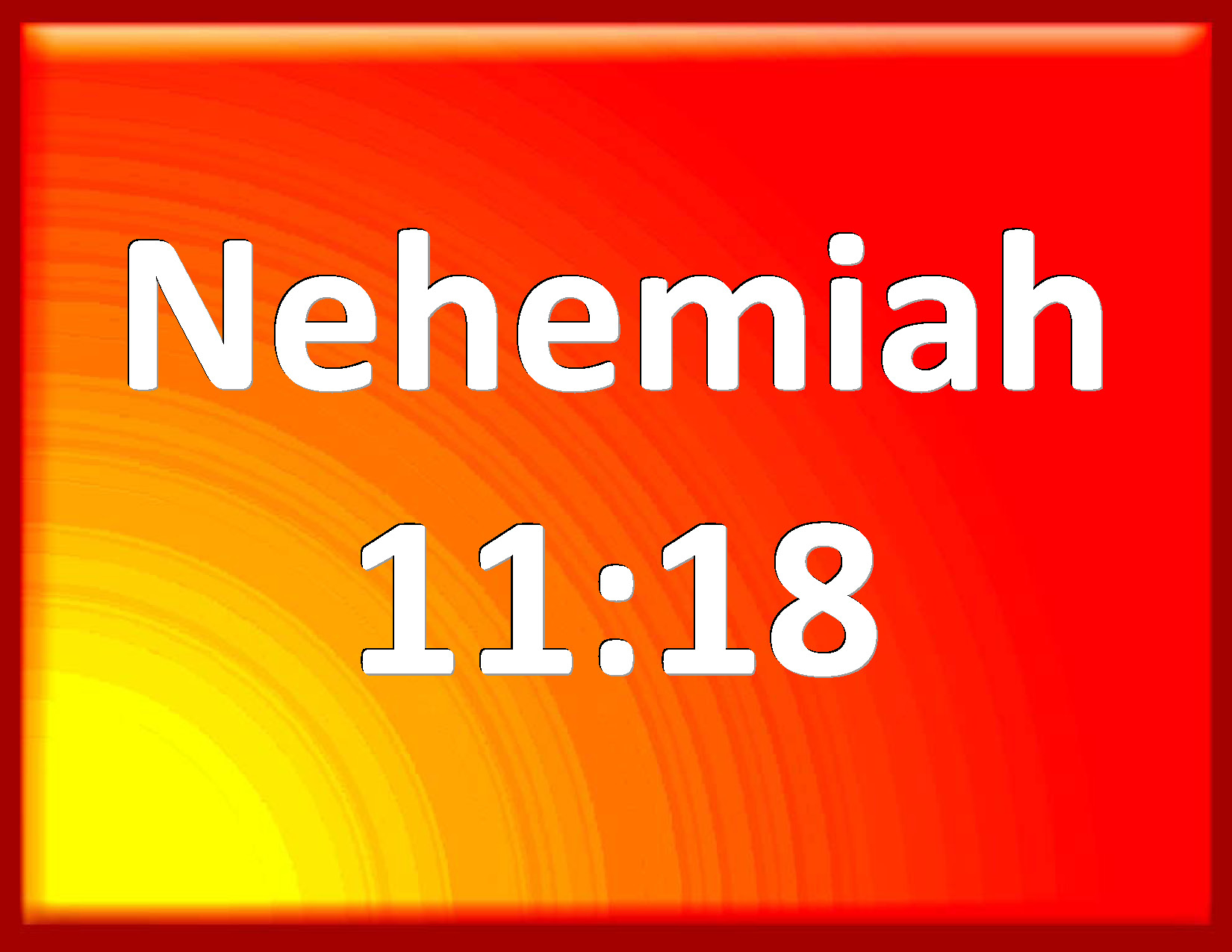 Nehemiah 1118 All the Levites in the holy city were two hundred