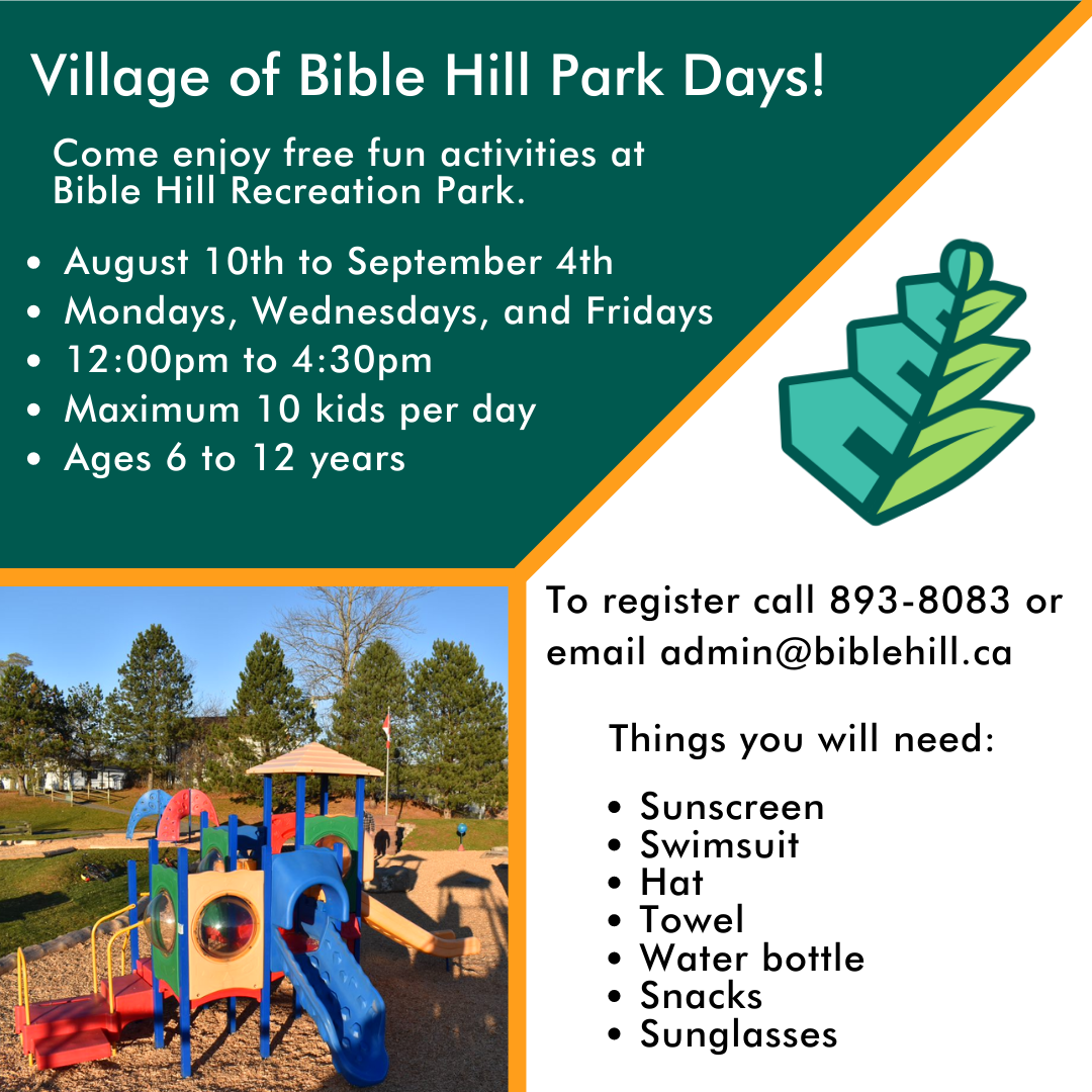 Village of Bible Hill Village of Bible Hill, Nova Scotia