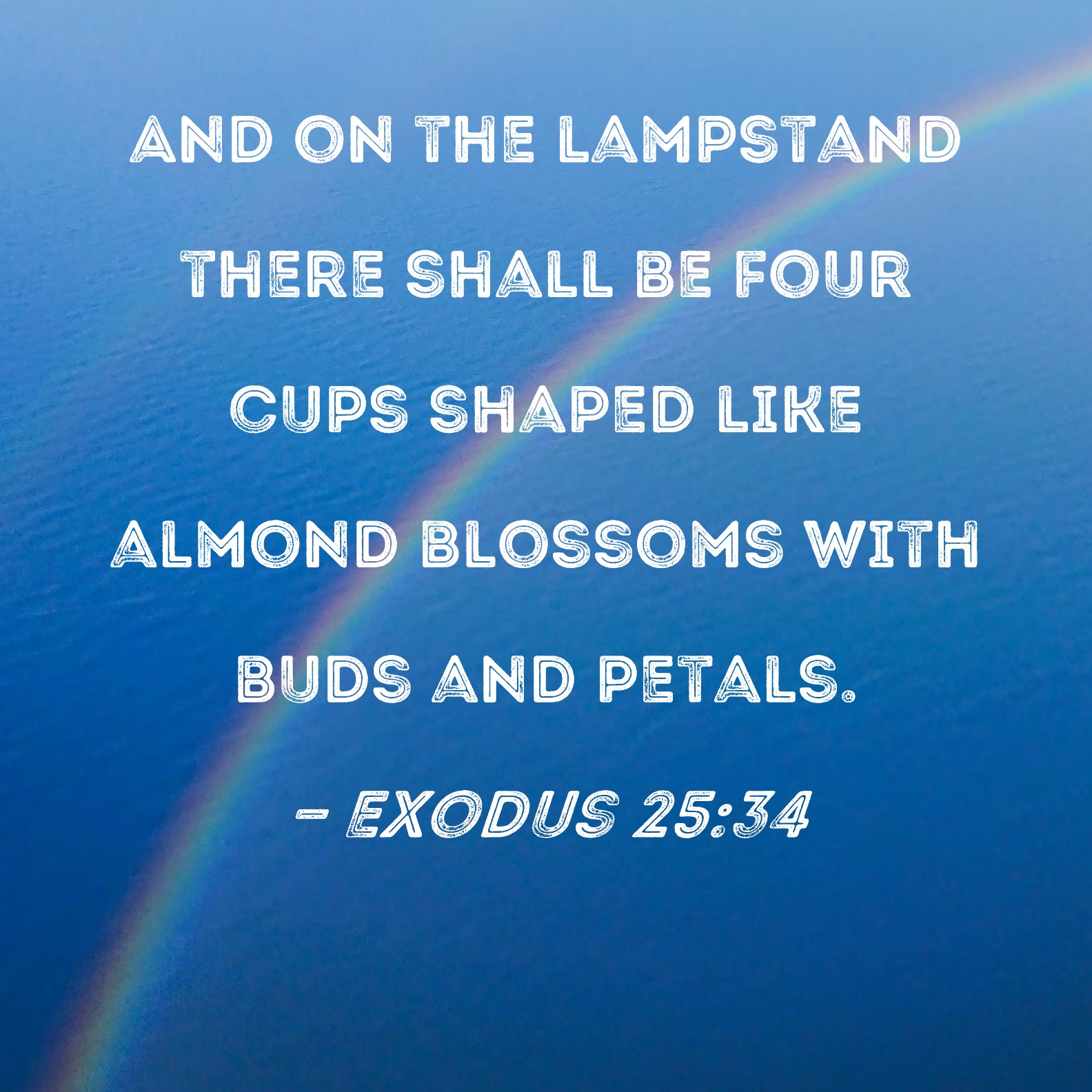 Golden Candlestick In Exodus 25