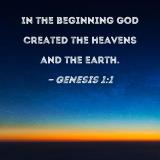 Genesis 1:1 Pictures and Artwork