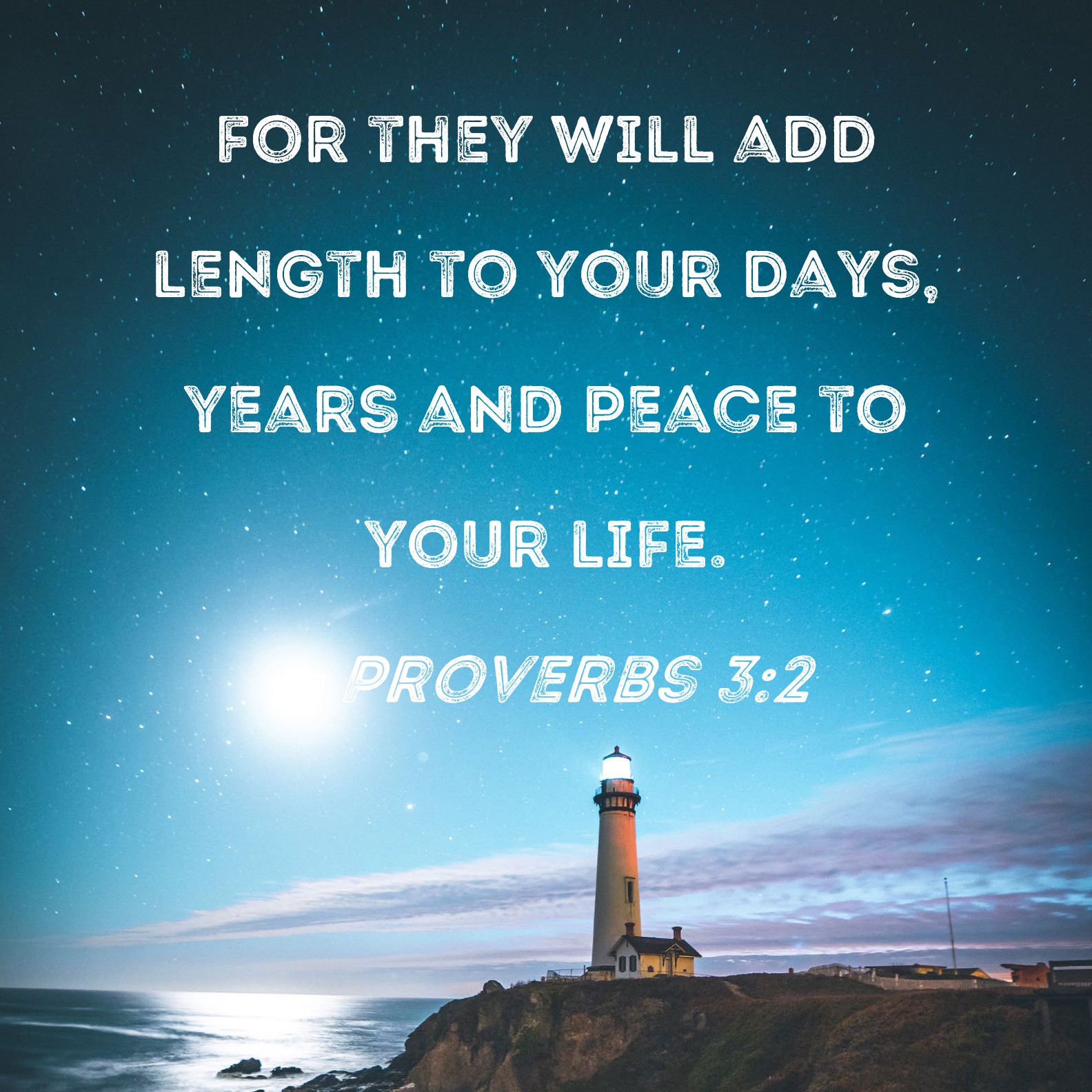 Proverbs 32 for they will add length to your days, years and peace to