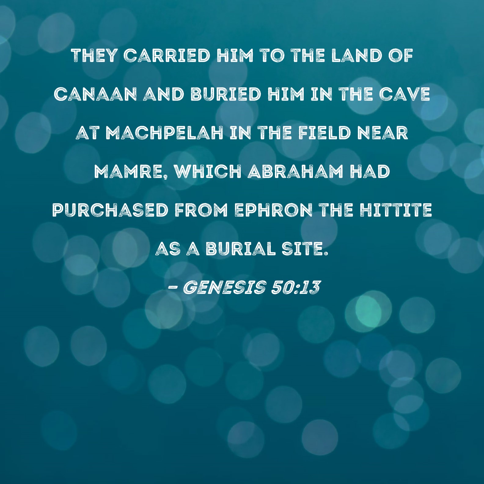 Land Of Canaan Abraham