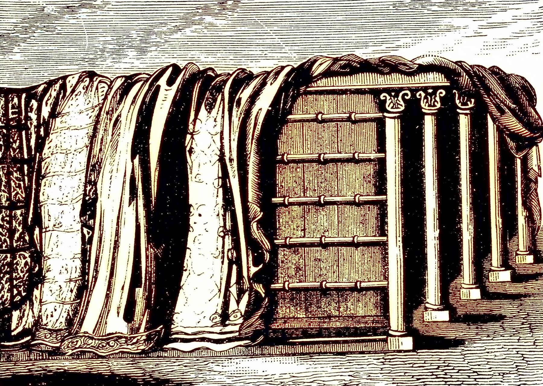 Tabernacle and curtains