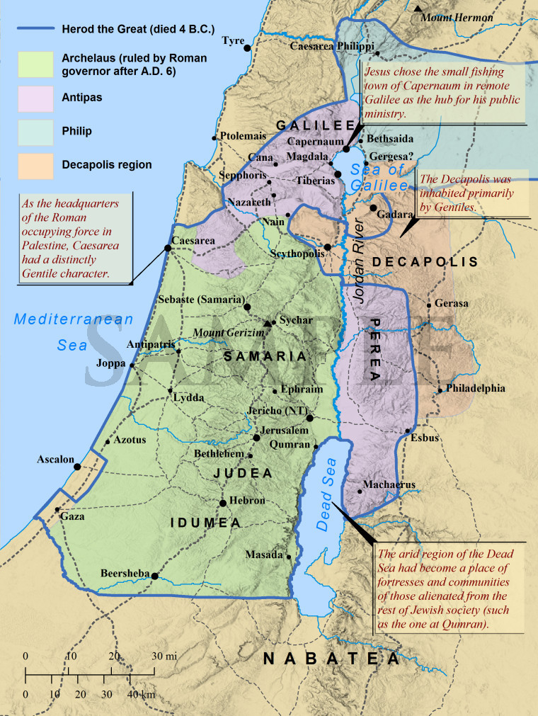 Bible Mapper Gallery of Maps