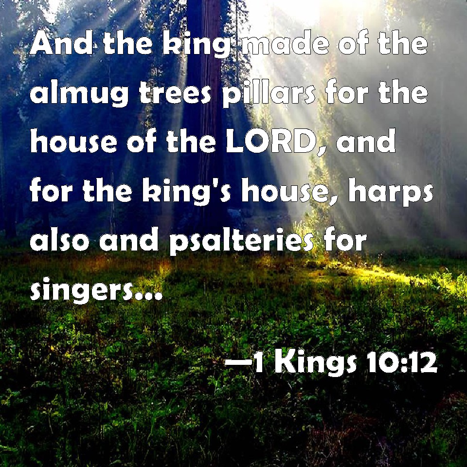 What Is A Almug Tree In The Bible at Roxanne Hobson blog