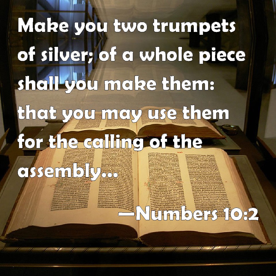 The Silver Trumpets Bible Verses at Nicolle Poe blog