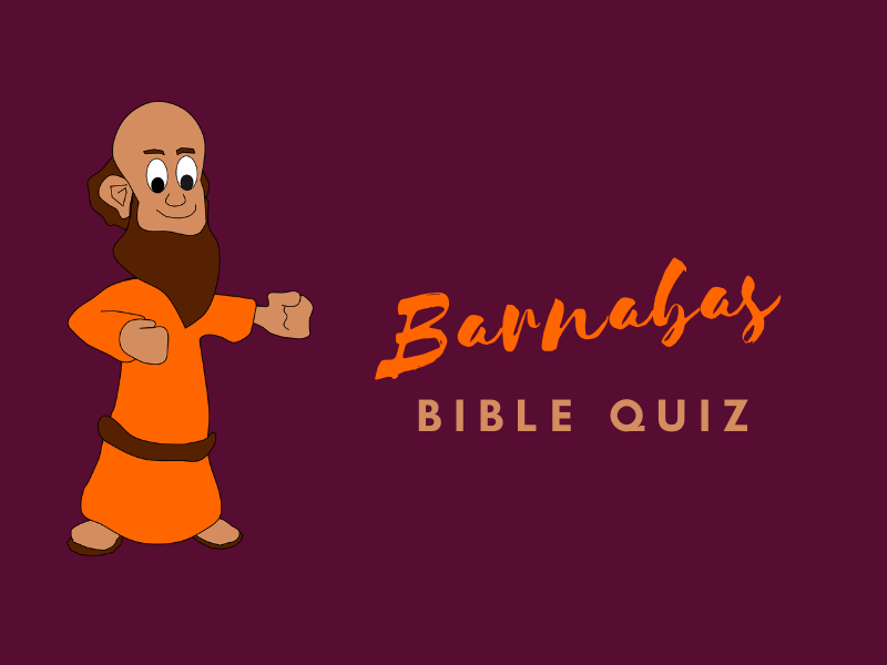 Barnabas Bible Quiz Bible Potato