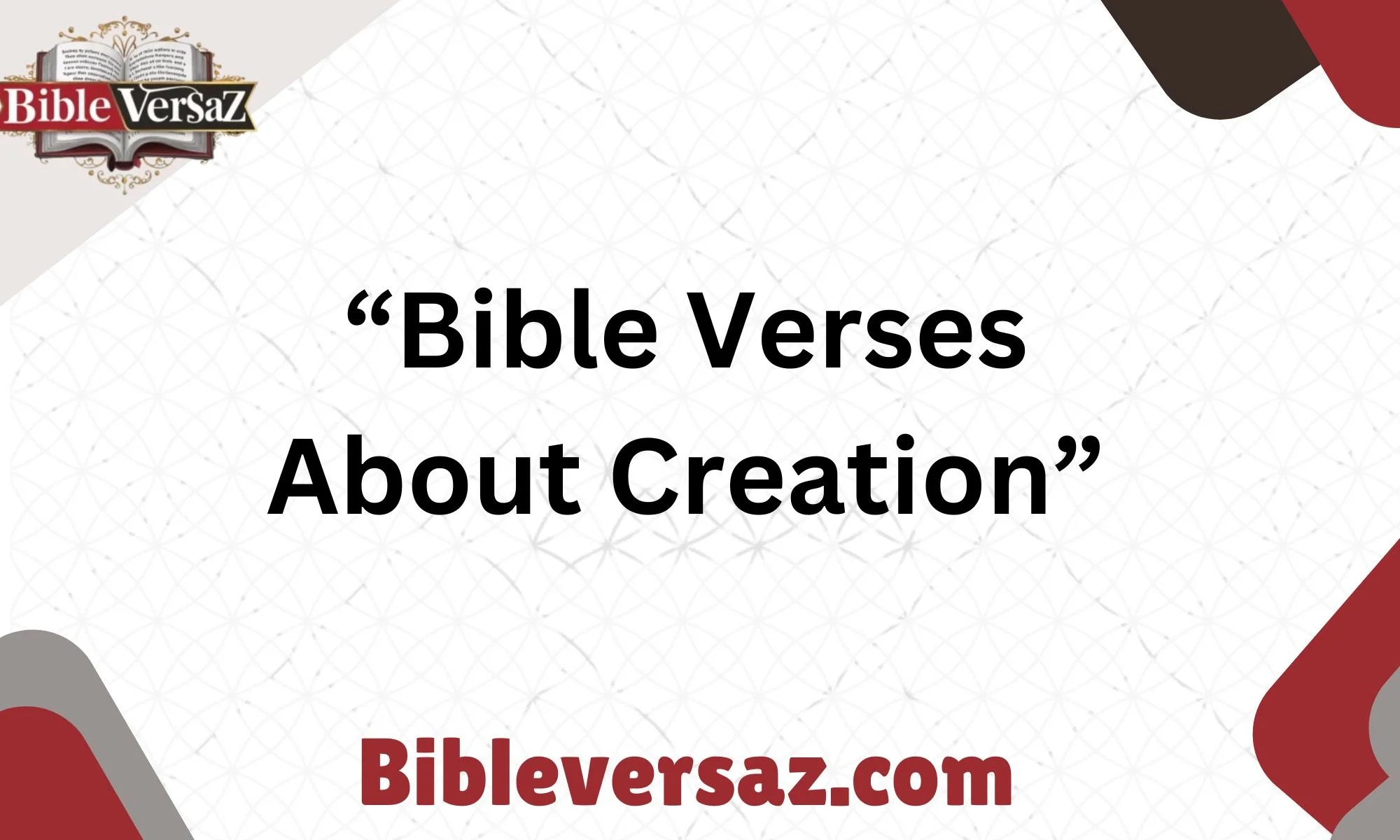 50 Bible Verses About Creation