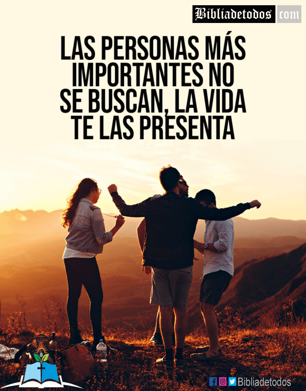 La Personas más importantes no se buscan