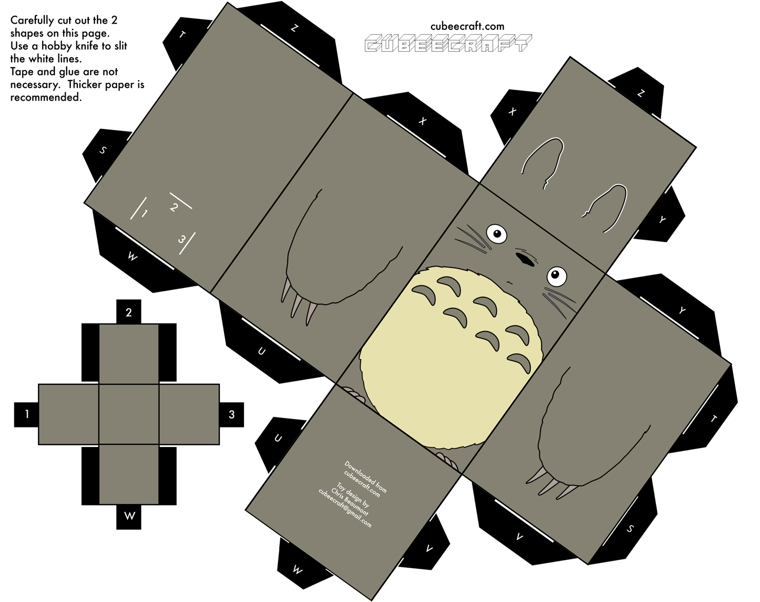 Make Your Own Totoro Biblioklept