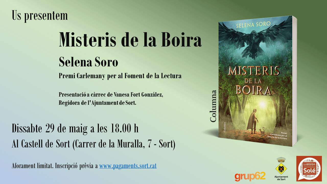 Presentació del llibre “Misteris de la boira” BIBLIOTECA PÚBLICA DE SORT