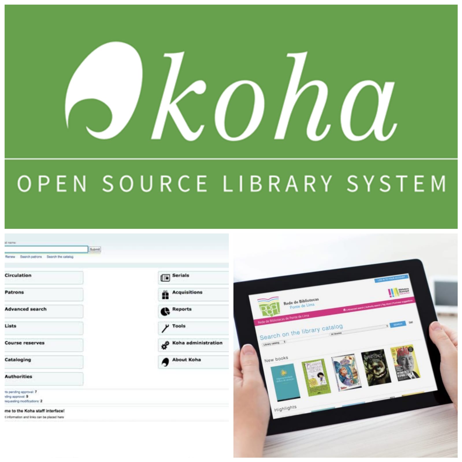 KOHA Software para gerenciamento de bibliotecas Bibliotecas do Maranhão