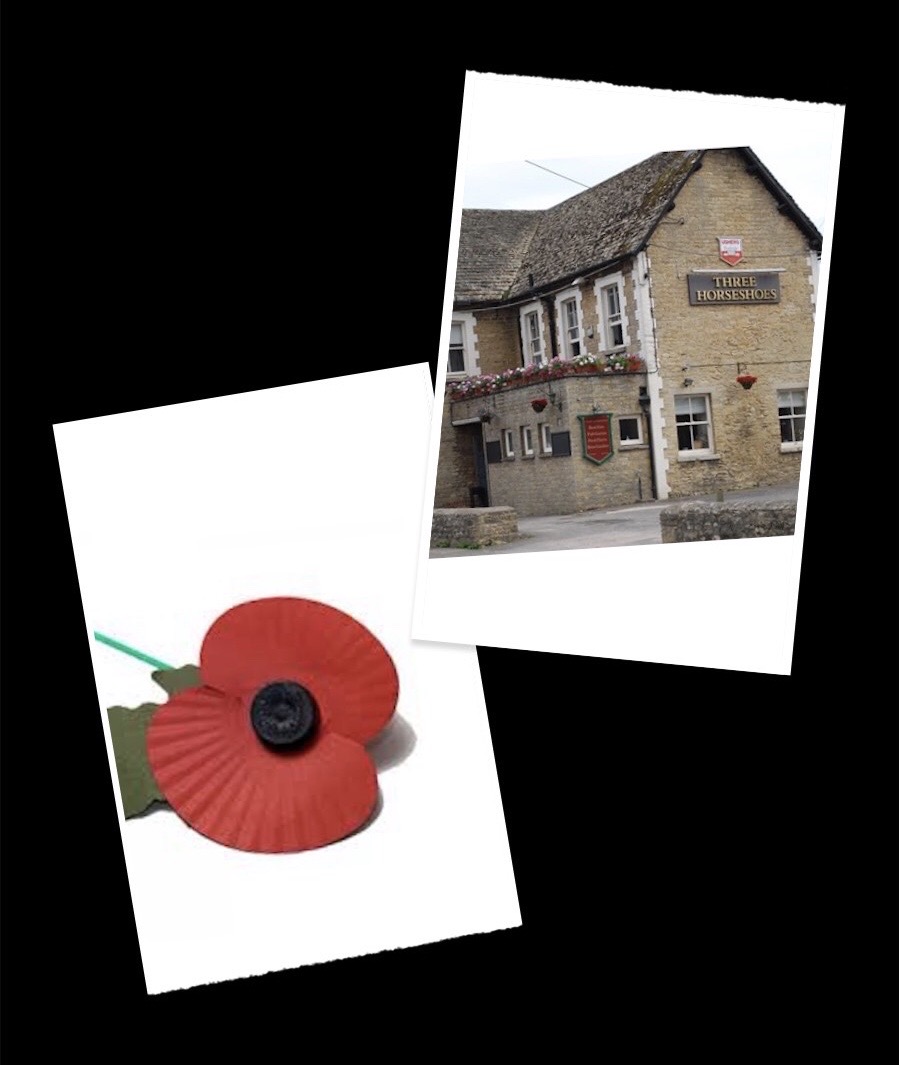 Trail 2443, Remembrance Sunday. Bicester Hash House Harriers