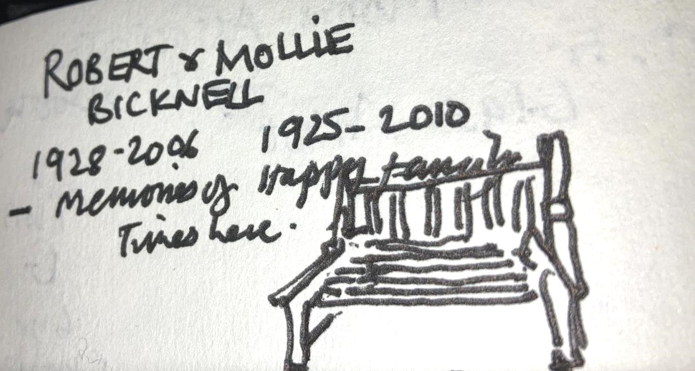 Bicknells in mystical Glastonbury, UK The Bicknell Family