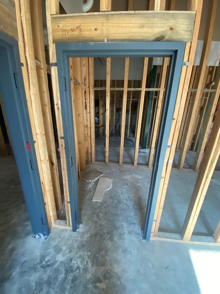 commercial doors, Jacksonville, FL, door frame installation