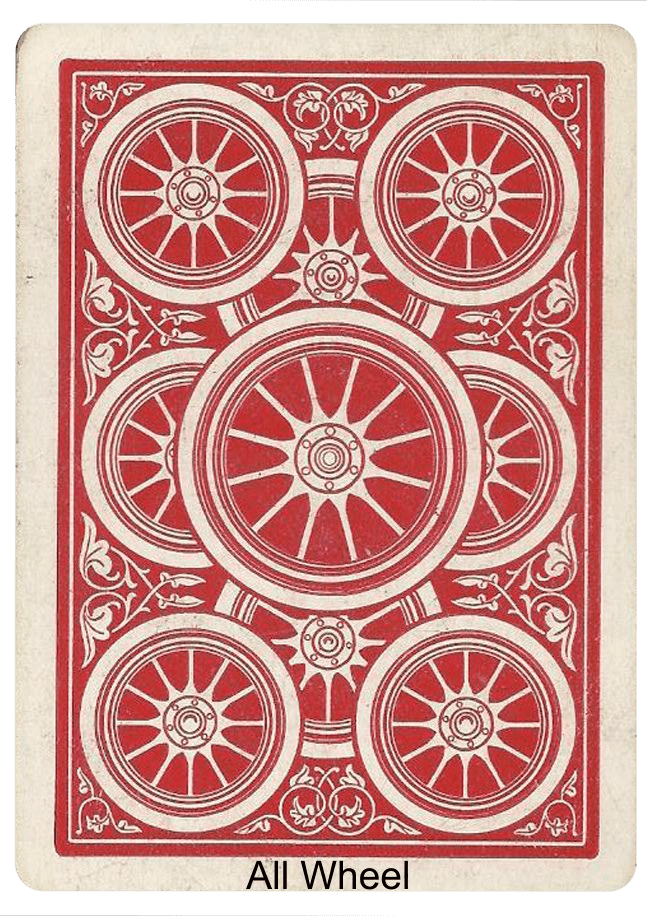 All Wheel Bicycle Playing Cards