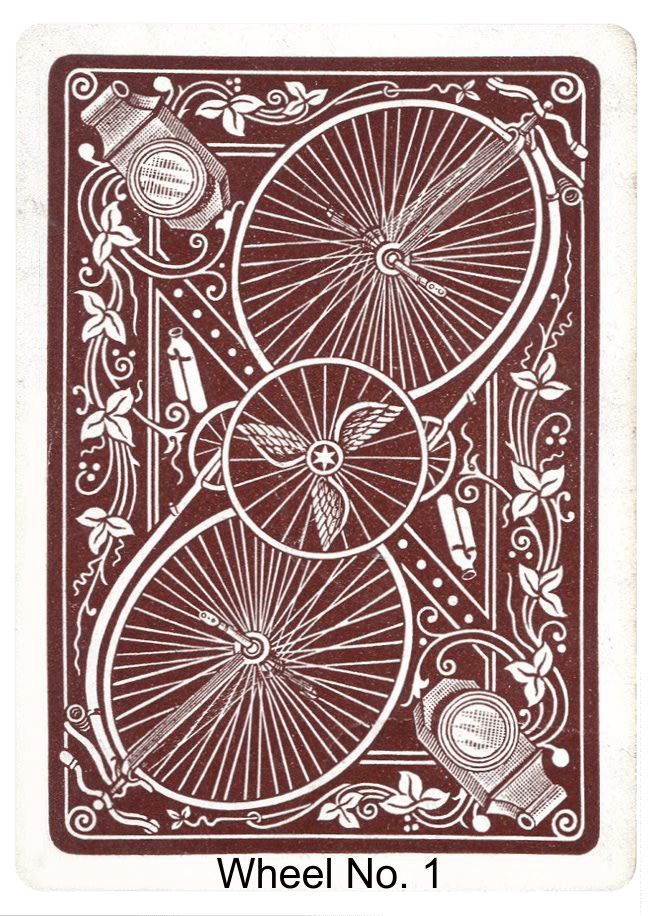 Wheel No. 1 Bicycle Playing Cards