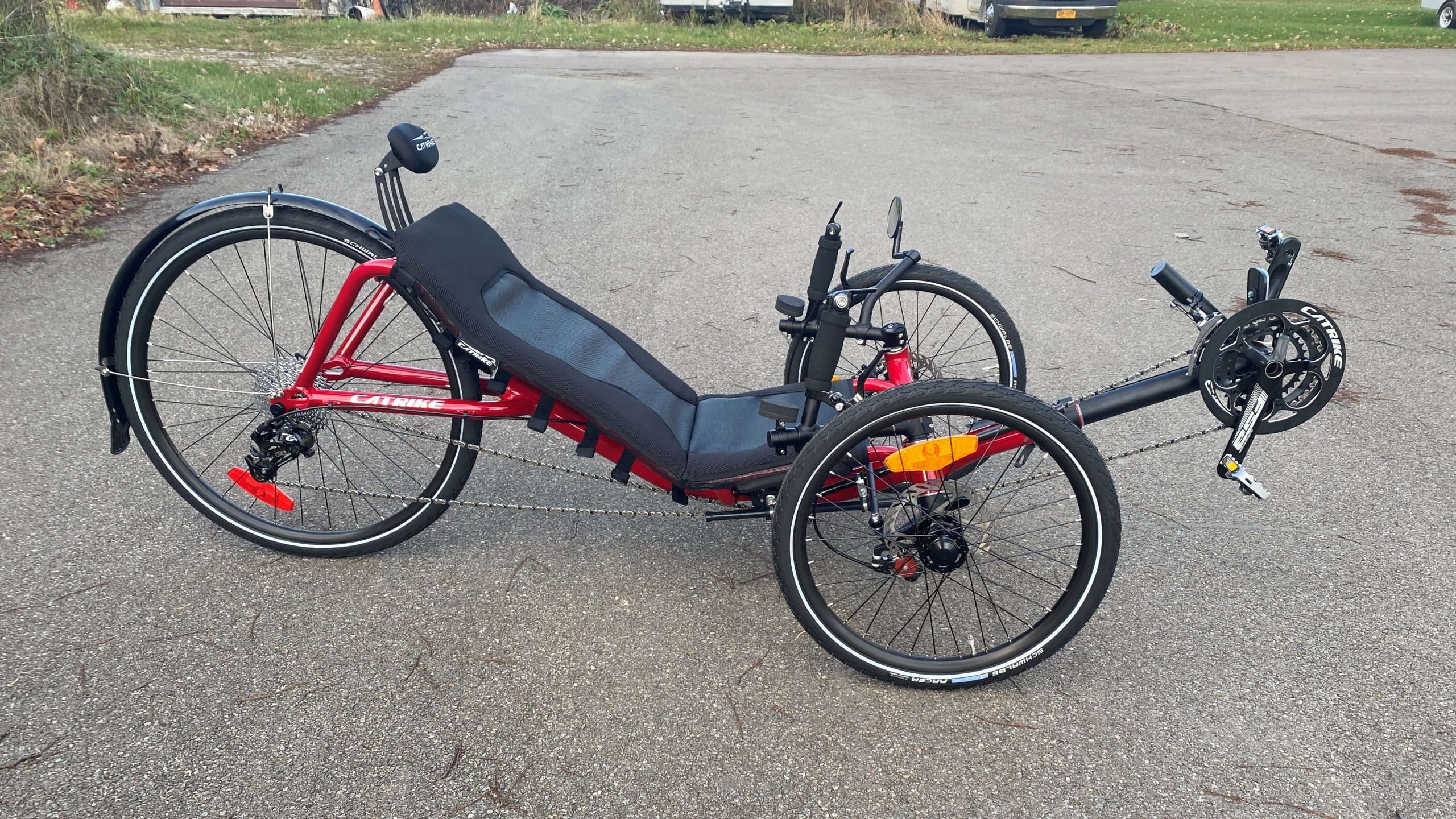 New Catrike Expedition Lava Red Bicycle Man