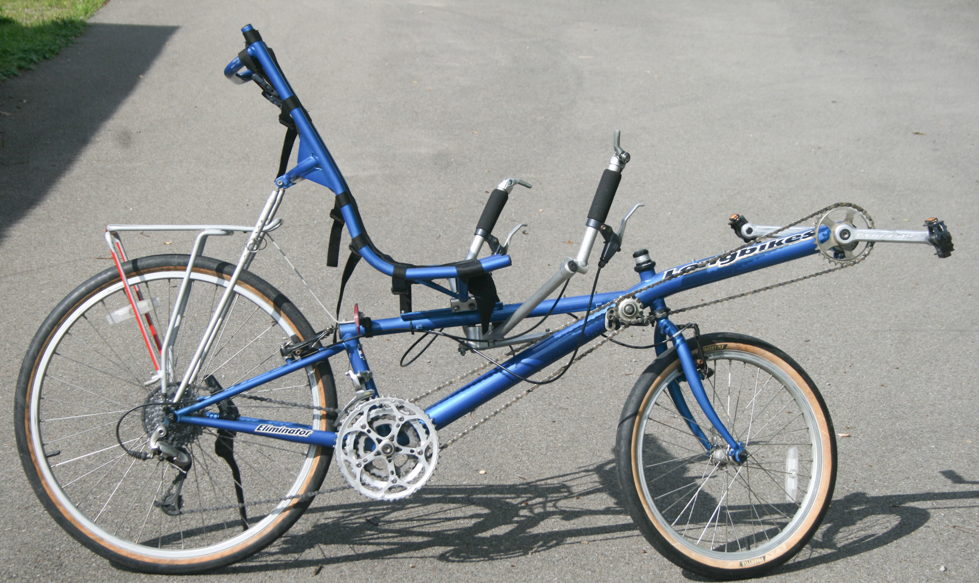 Used Longbikes Eliminator Blue Bicycle Man