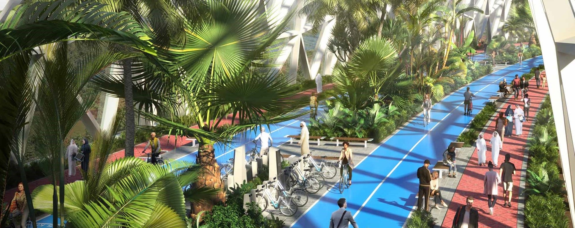 Dubai’s cool bike lane idea Bicycle Network