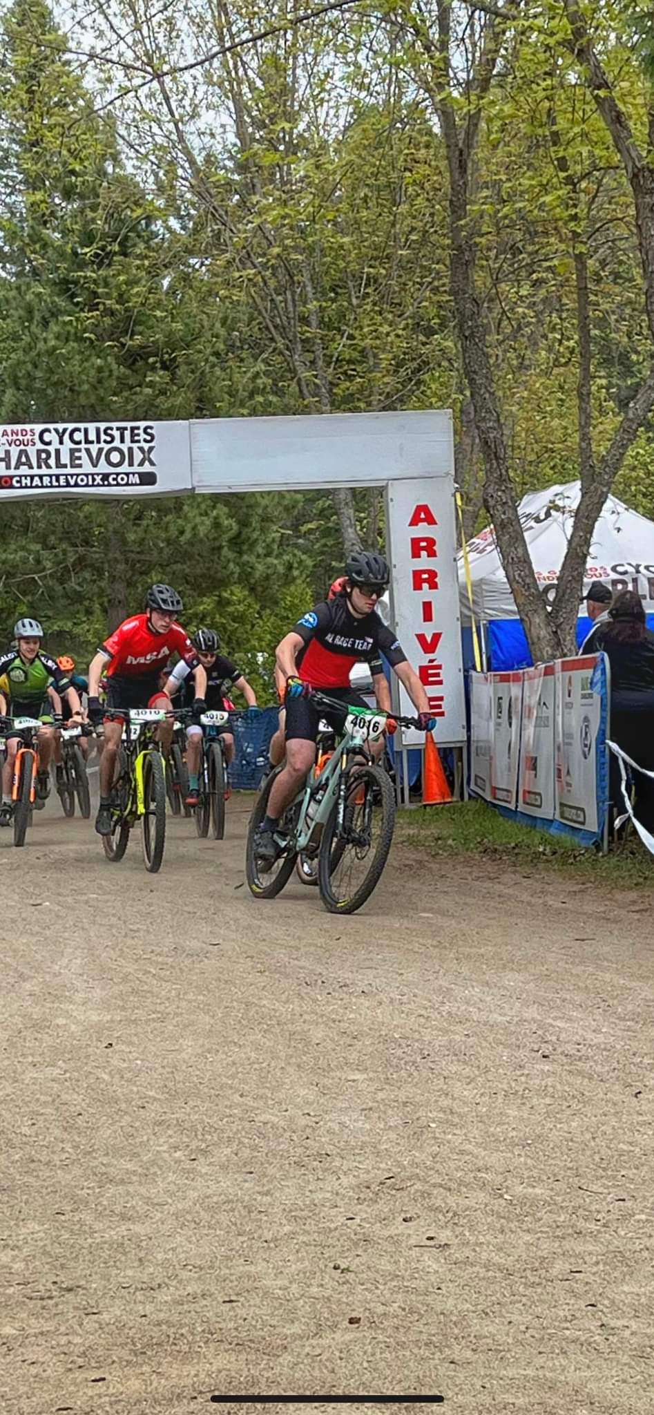 Mitch Arnold at BaieSaintPaul Canada Cup Bicycle Newfoundland and