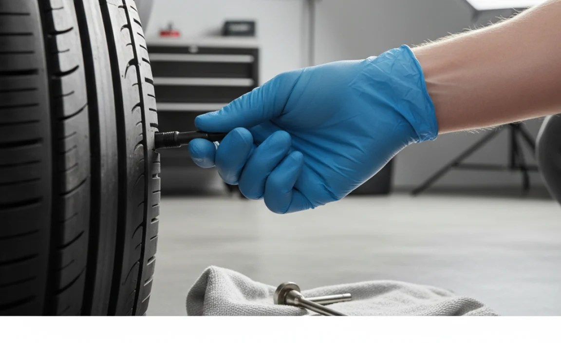 Checking the Valve Stem Condition