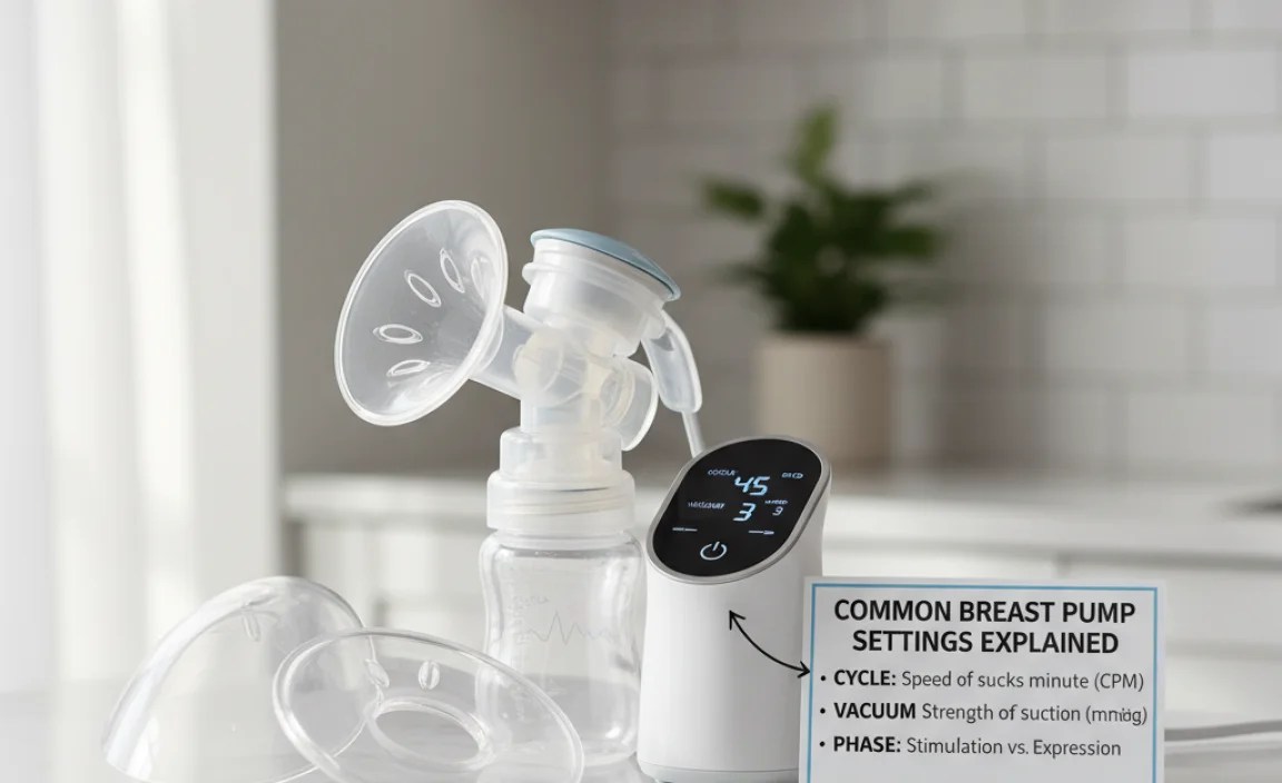 Common Breast Pump Settings Explained