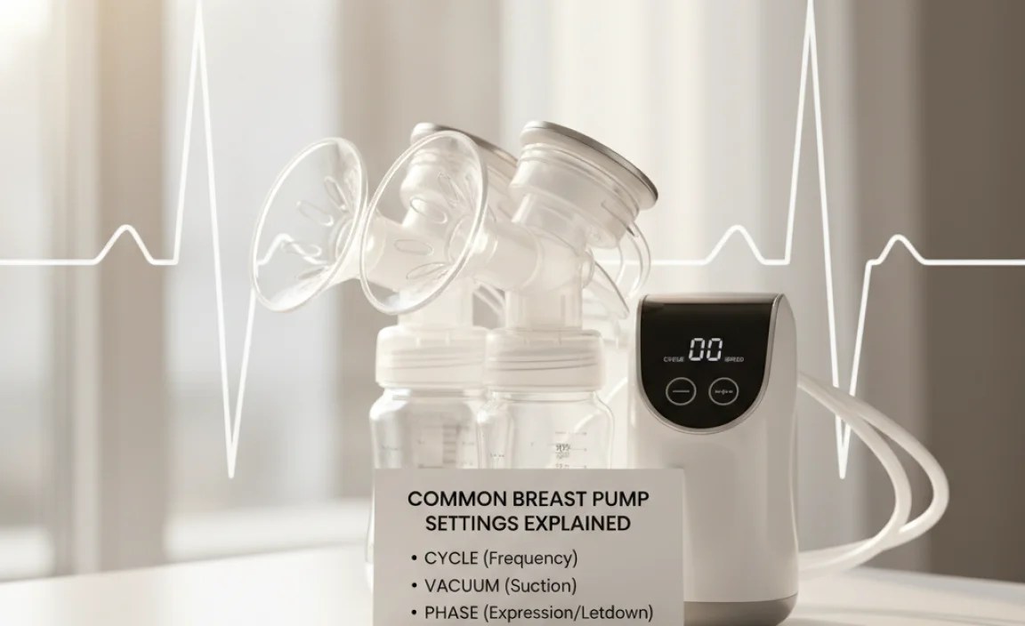 Common Breast Pump Settings Explained