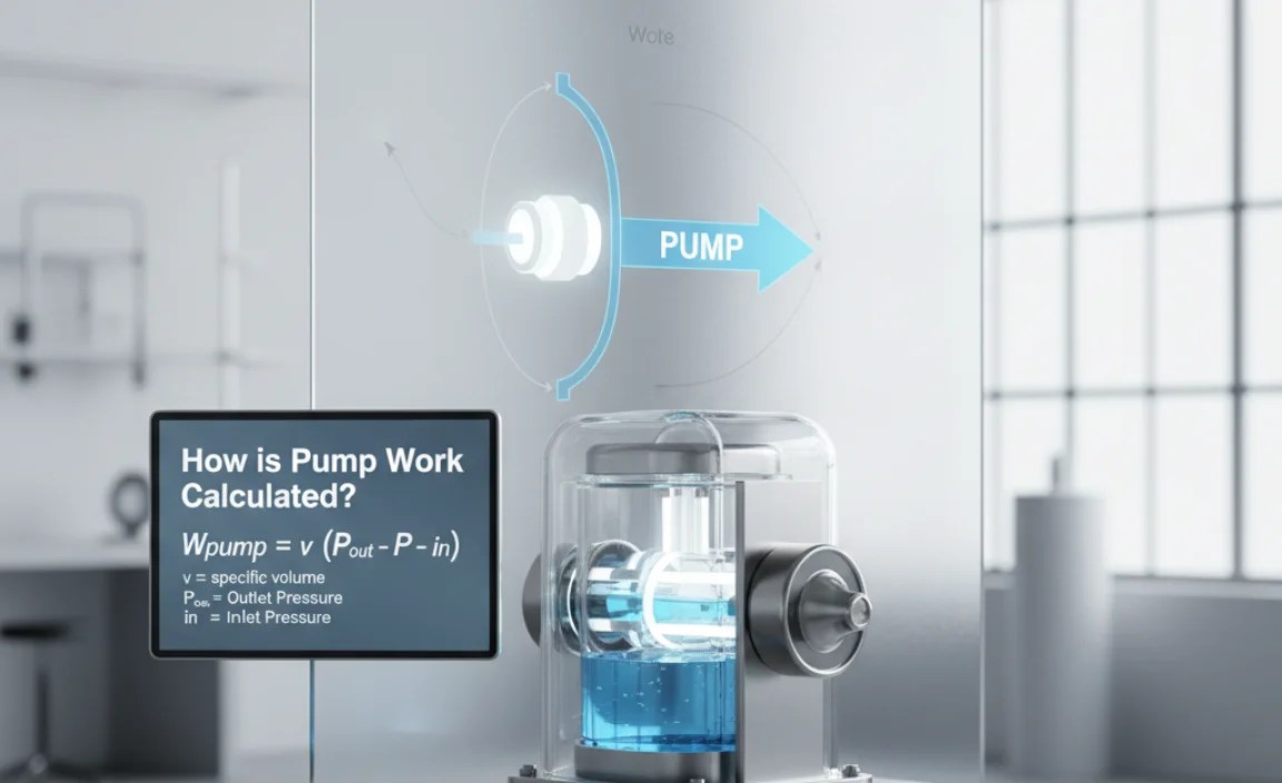 How is Pump Work Calculated?
