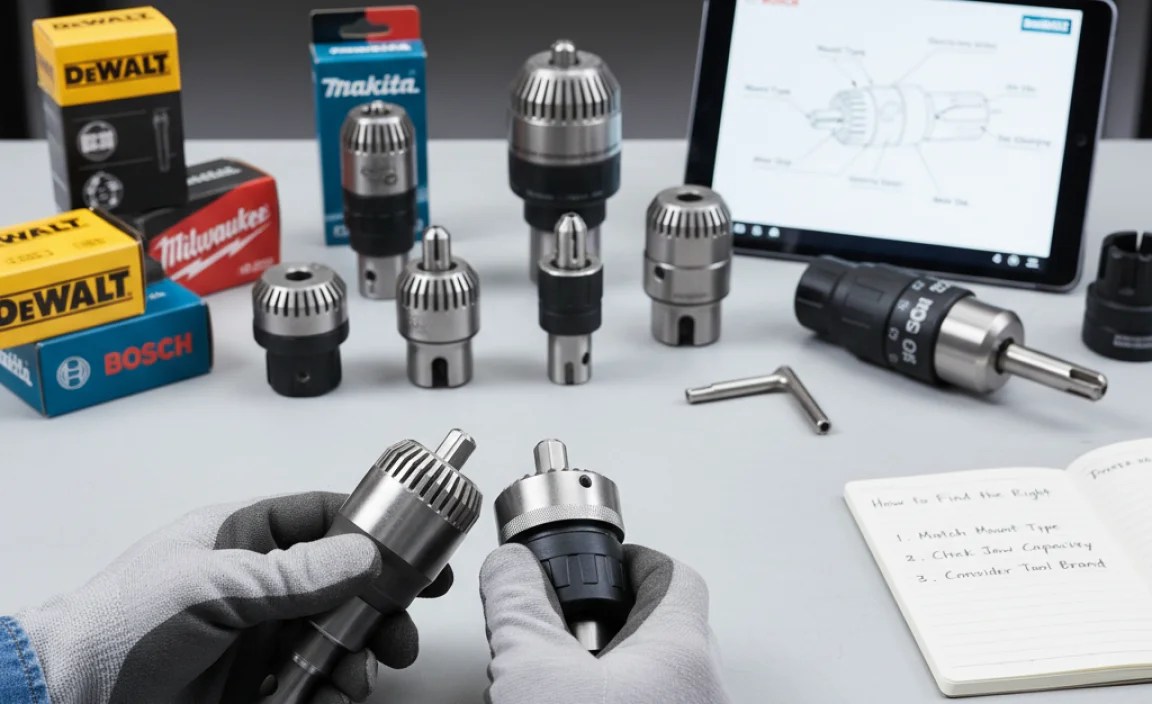 How to Find the Right Replacement Chuck