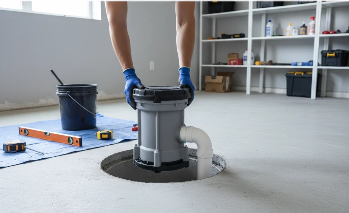 Installing a Basement Floor Sump Pump