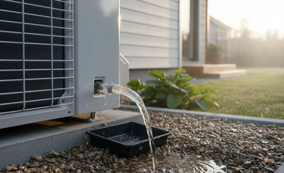 Maintaining Your Heat Pump's Drainage System