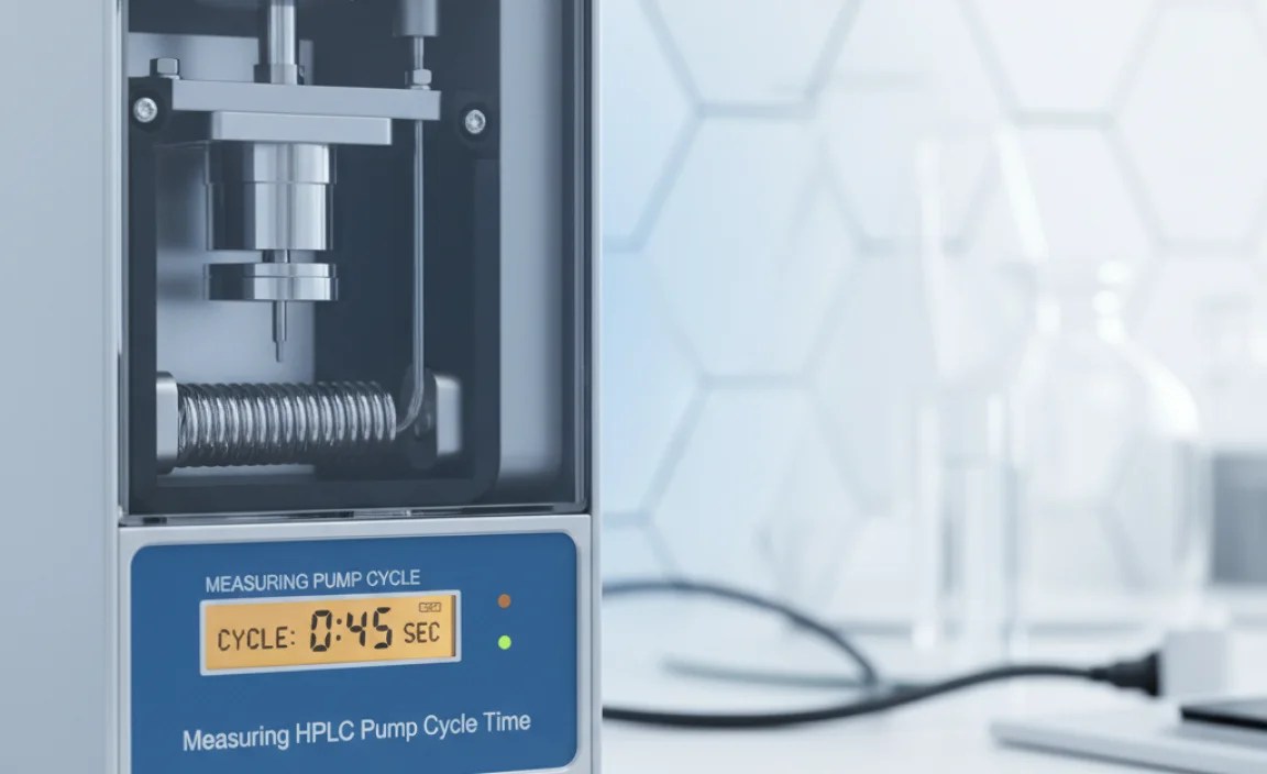 Measuring HPLC Pump Cycle Time