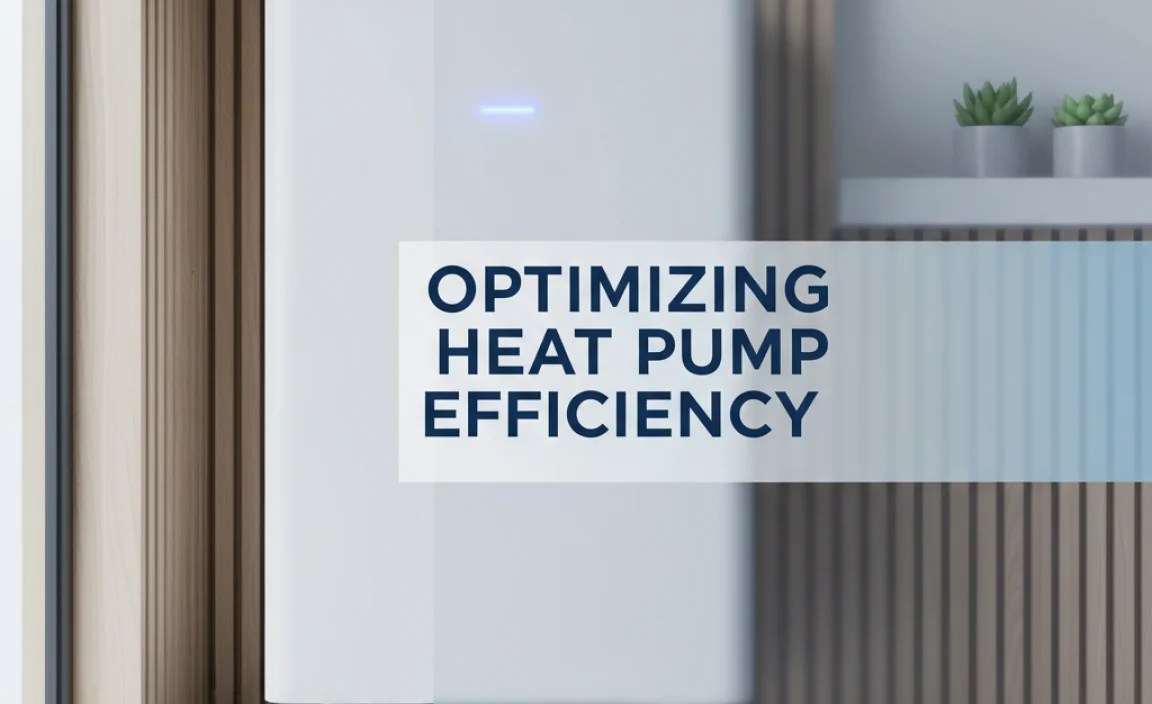 Optimizing Heat Pump Efficiency