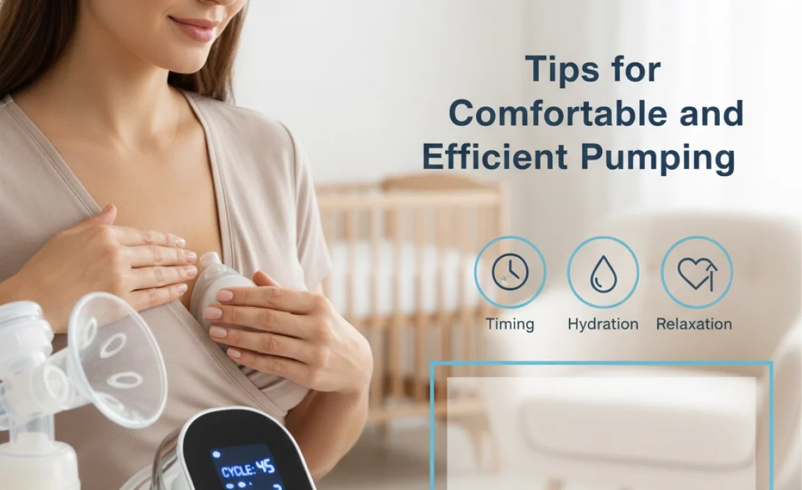 Tips for Comfortable and Efficient Pumping
