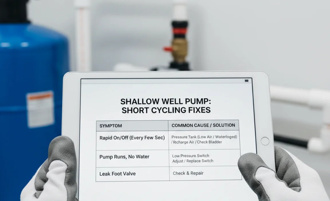 Troubleshooting Table