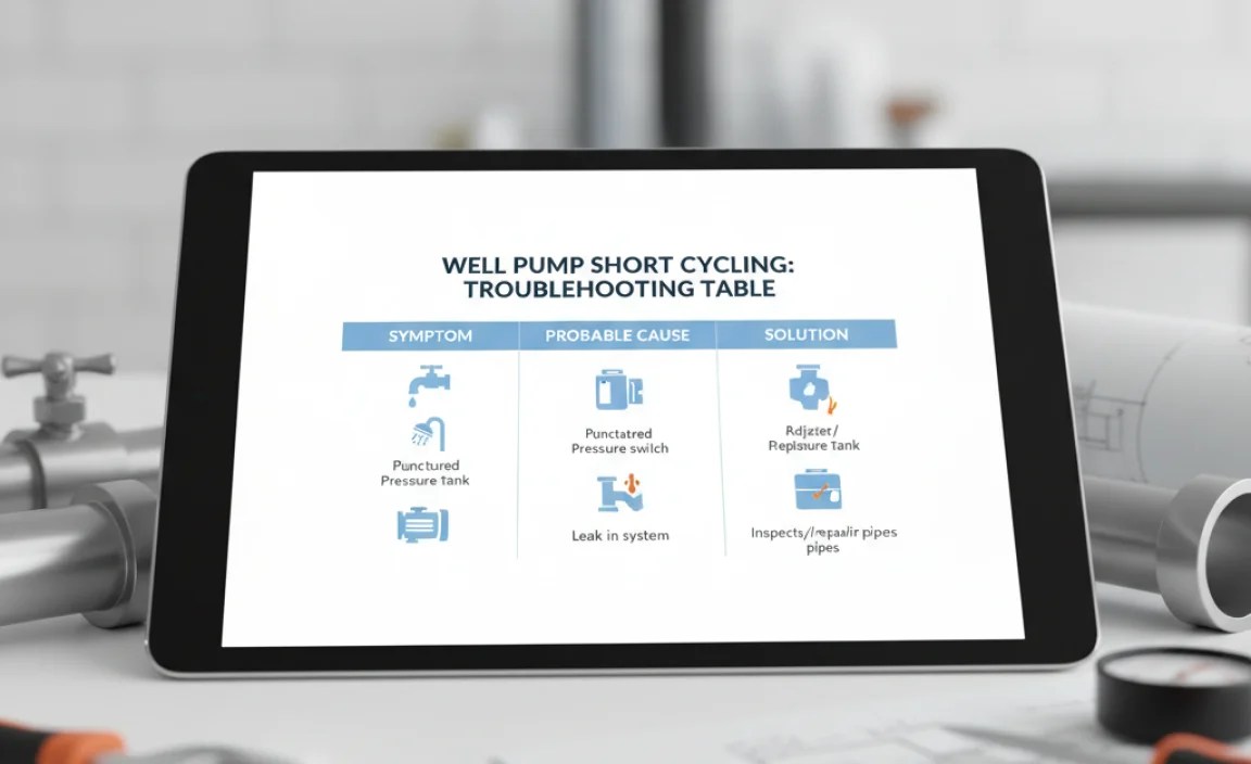 Troubleshooting Table