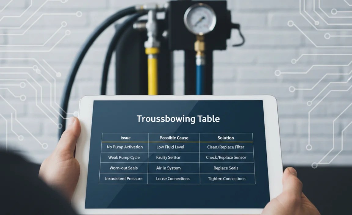Troubleshooting Table