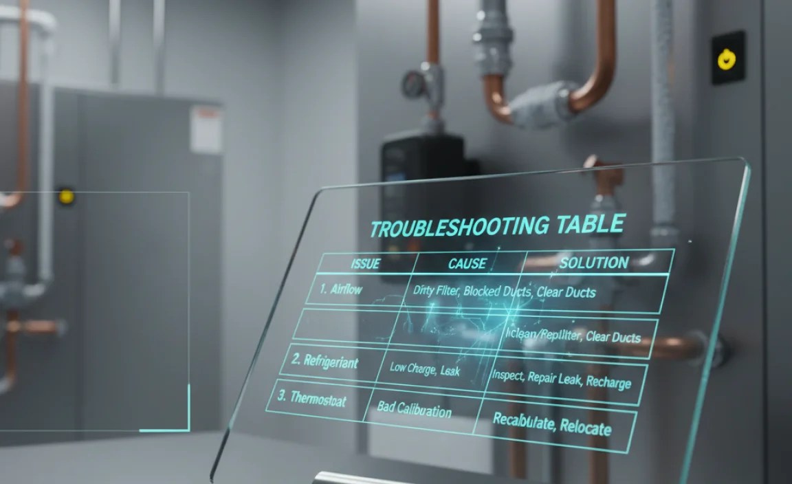 Troubleshooting Table