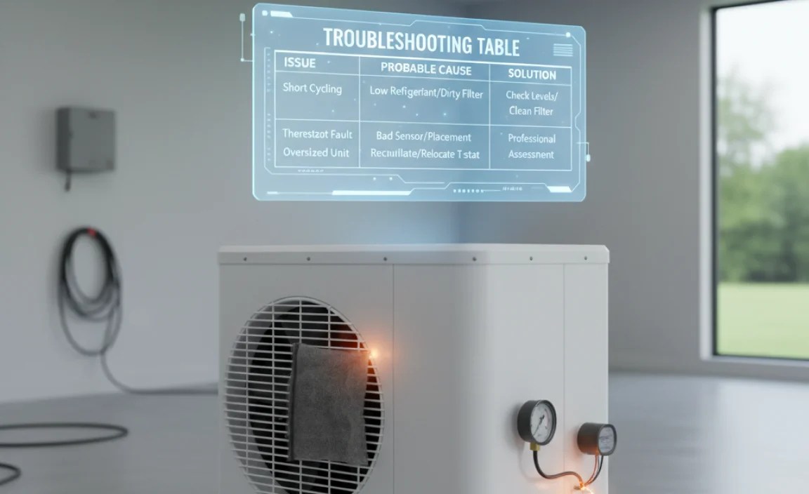 Troubleshooting Table