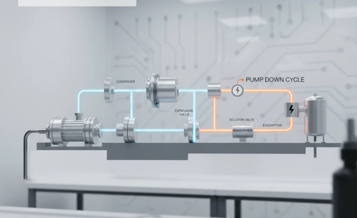 what is a pump down cycle