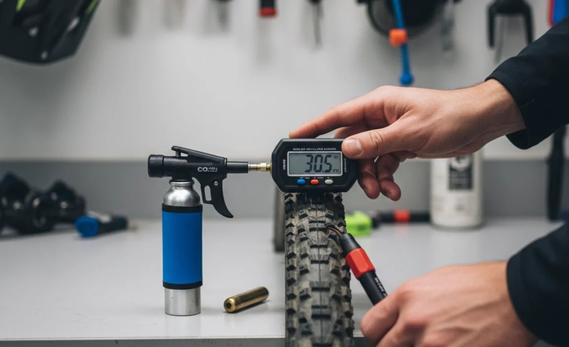 Checking Tire Pressure After Inflation