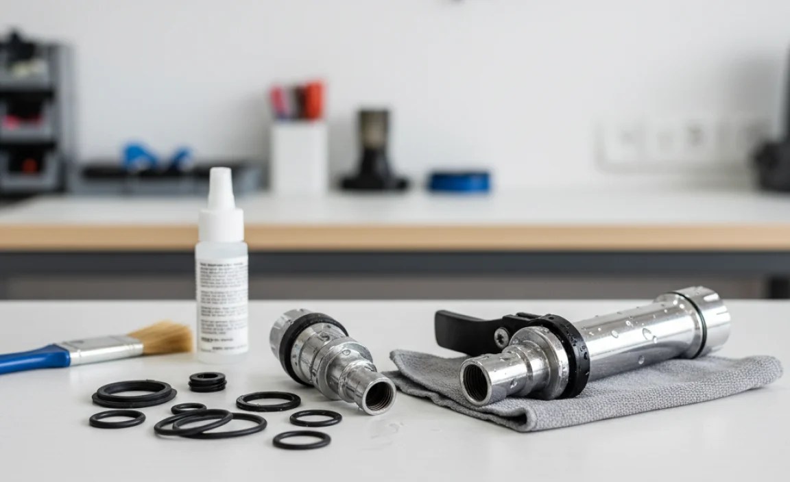 Cleaning Your Bicycle Pump Head