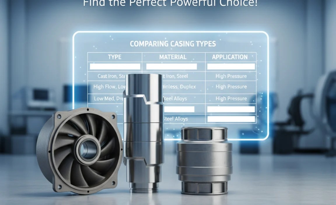 Comparing Casing Types: A Detailed Table