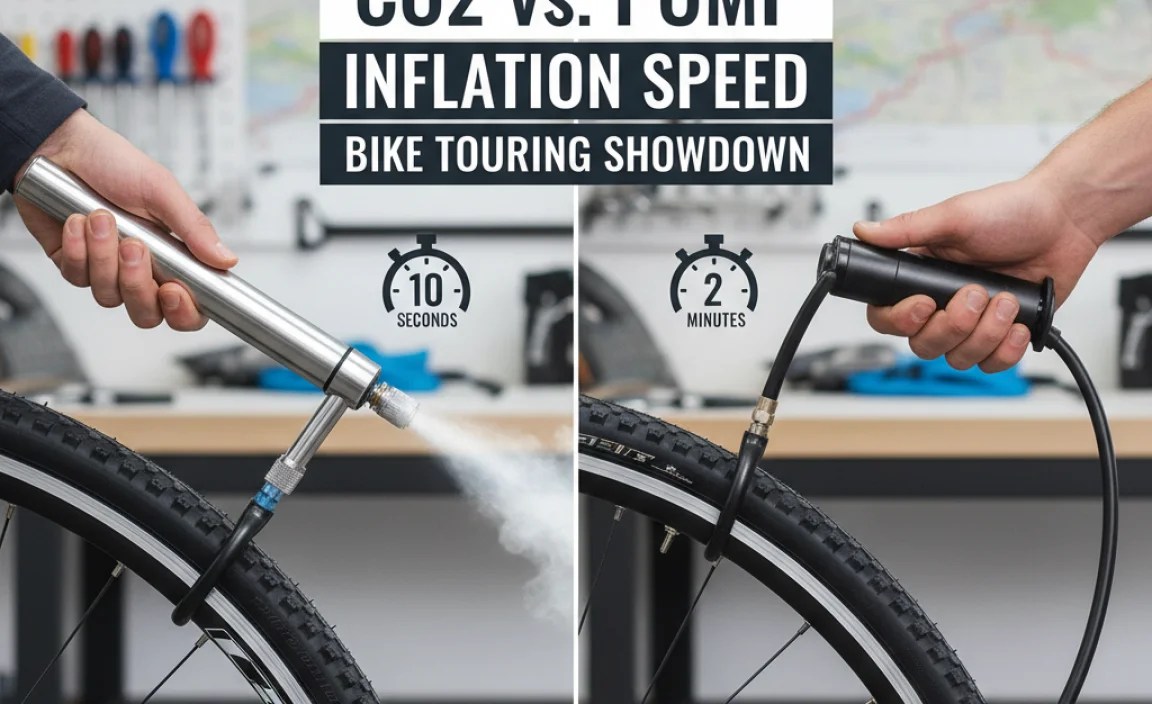 Comparing Inflation Speed: CO2 vs. Pump
